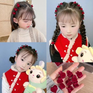 Kẹp Tóc Nhung Mini Dễ Thương