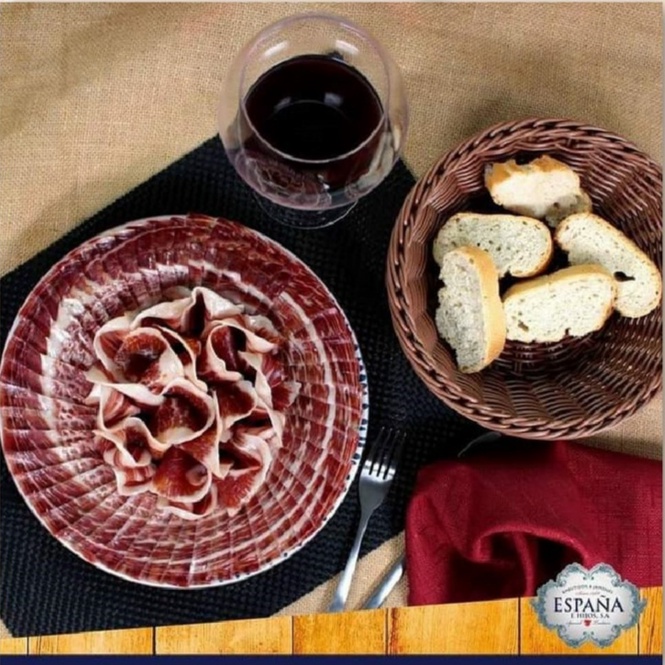 🌈🌈  Đùi heo muối Espana Mini Jamon Curado Tây Ban Nha - Món ngon nhất định phải thử