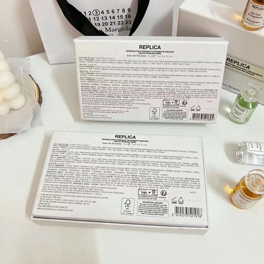 Bộ 4 Lọ Nước Hoa Maison Margiela Replica 7ml