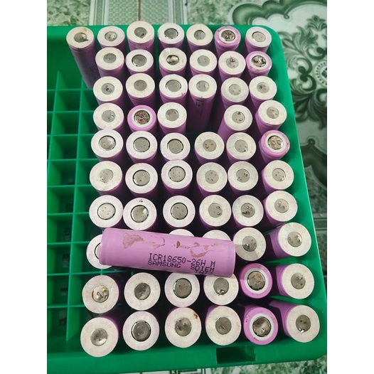 Pin 18650 SamSung 30Q 3.7V dung lượng 2600-3200mAh Tháo Khối Xả Cao 15A