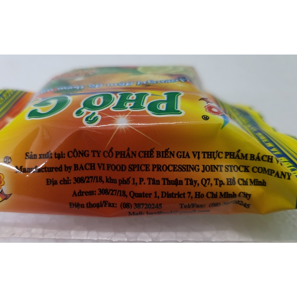 [LỐC 12 Gói X 75g – PHỞ GÀ] VIÊN GIA VỊ NẤU ĂN [VN] BAVIFOOD Chicken Noodles Seasoning Cubes