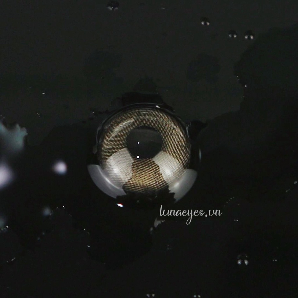 Kính áp tròng LUNA EYES 619 BROWN - Lens size nhỏ