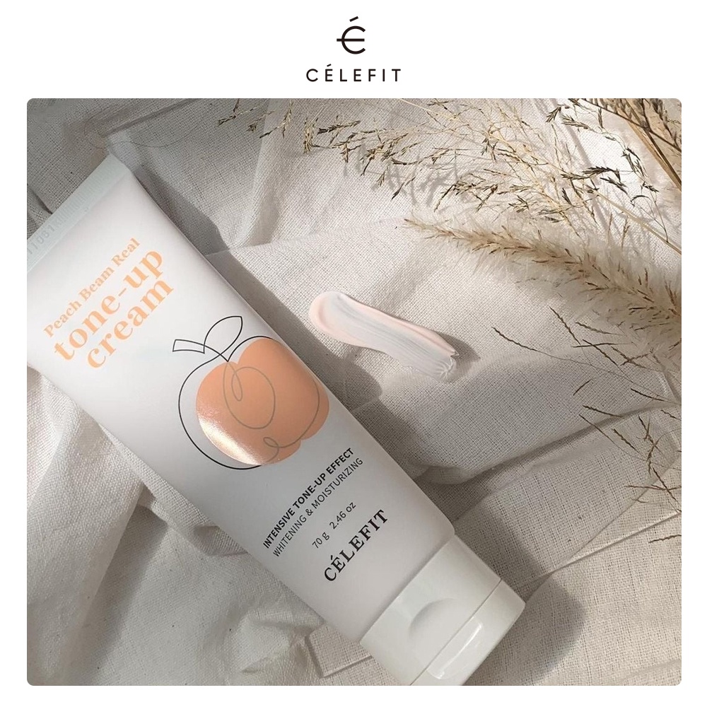Kem Dưỡng Trắng Da Célefit Peach Beam Real Tone-up Cream