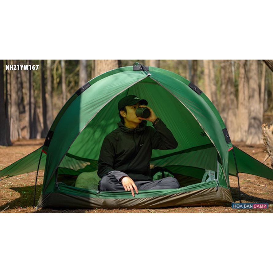 Lều 2 Người Siêu Nhẹ Flying Fish NatureHike NH21YW167 | 20D