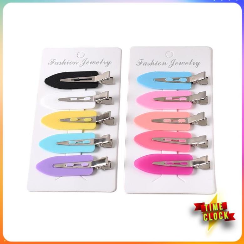 Kẹp Tóc Hoạt Hình 6cm Không Đường May Siêu Xinh