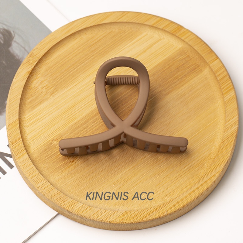 Kẹp Tóc Chất Liệu PC Dày Dặn Thiết Kế Đơn Giản Phong Cách Hàn Quốc