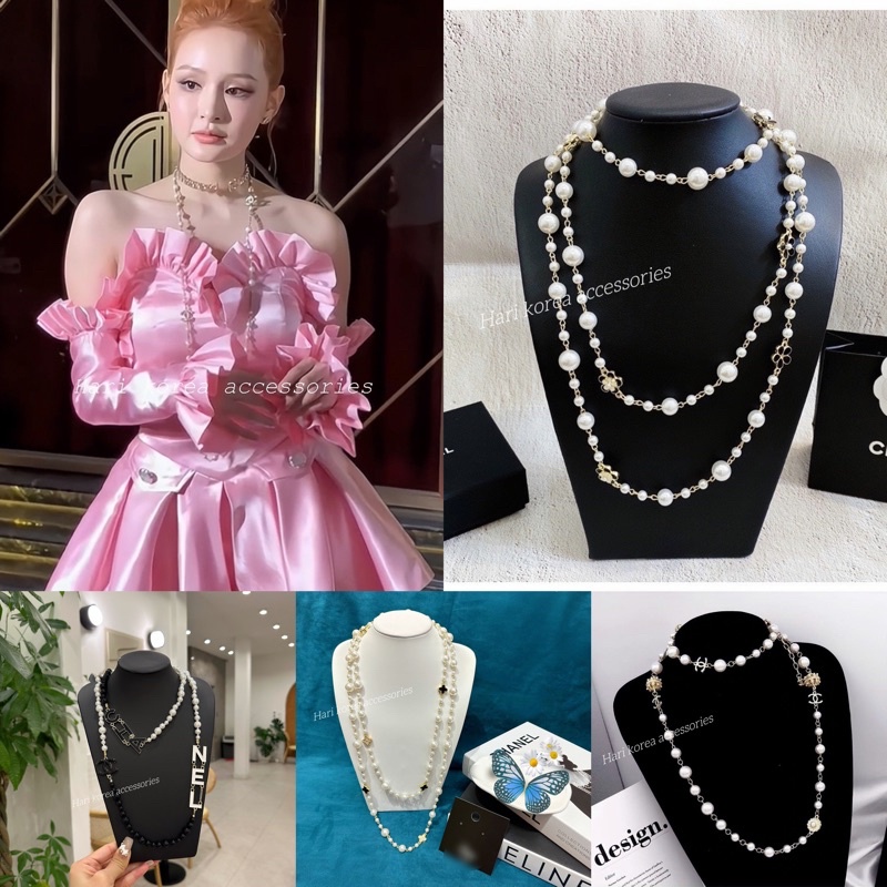 Vòng cổ thời trang dây dài , phụ kiện trang sức hari korea accessories