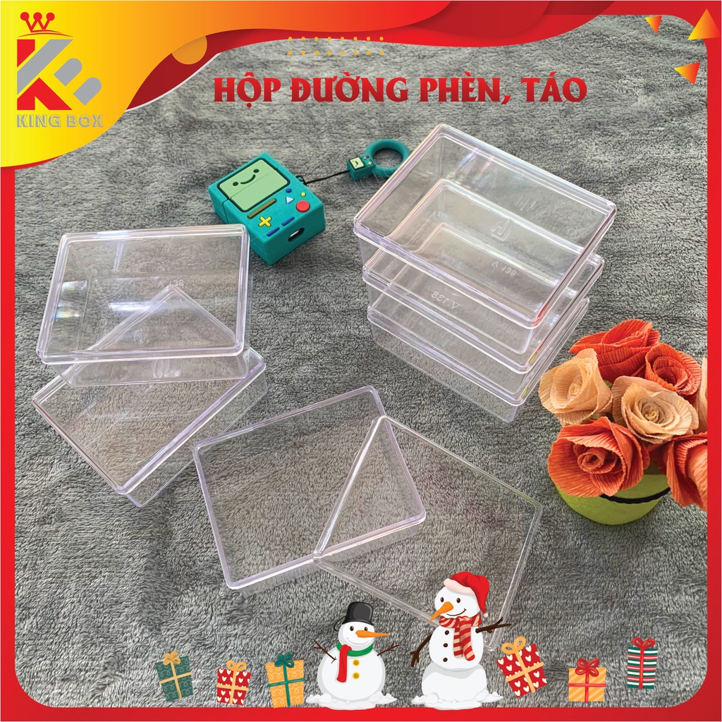 Hộp đựng đường phèn, táo đỏ,1 tai yến 200g hộp đựng sản phẩm trưng bày đẹp mắt sang trọng