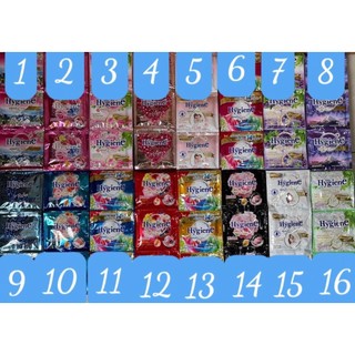 Combo 10 dây nước xả vải hygiene 120 gói