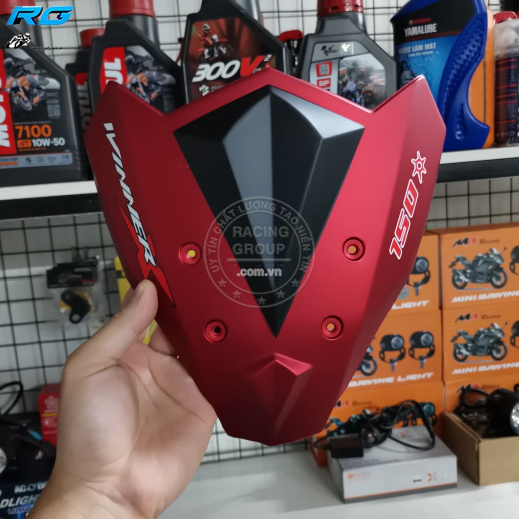 Ốp Mão Chắn Gió Winner X Mẫu Kim Cương K6