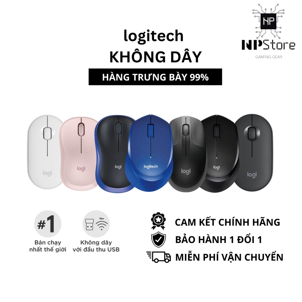 Chuột không dây Logitech M185- M190-M220 - M330