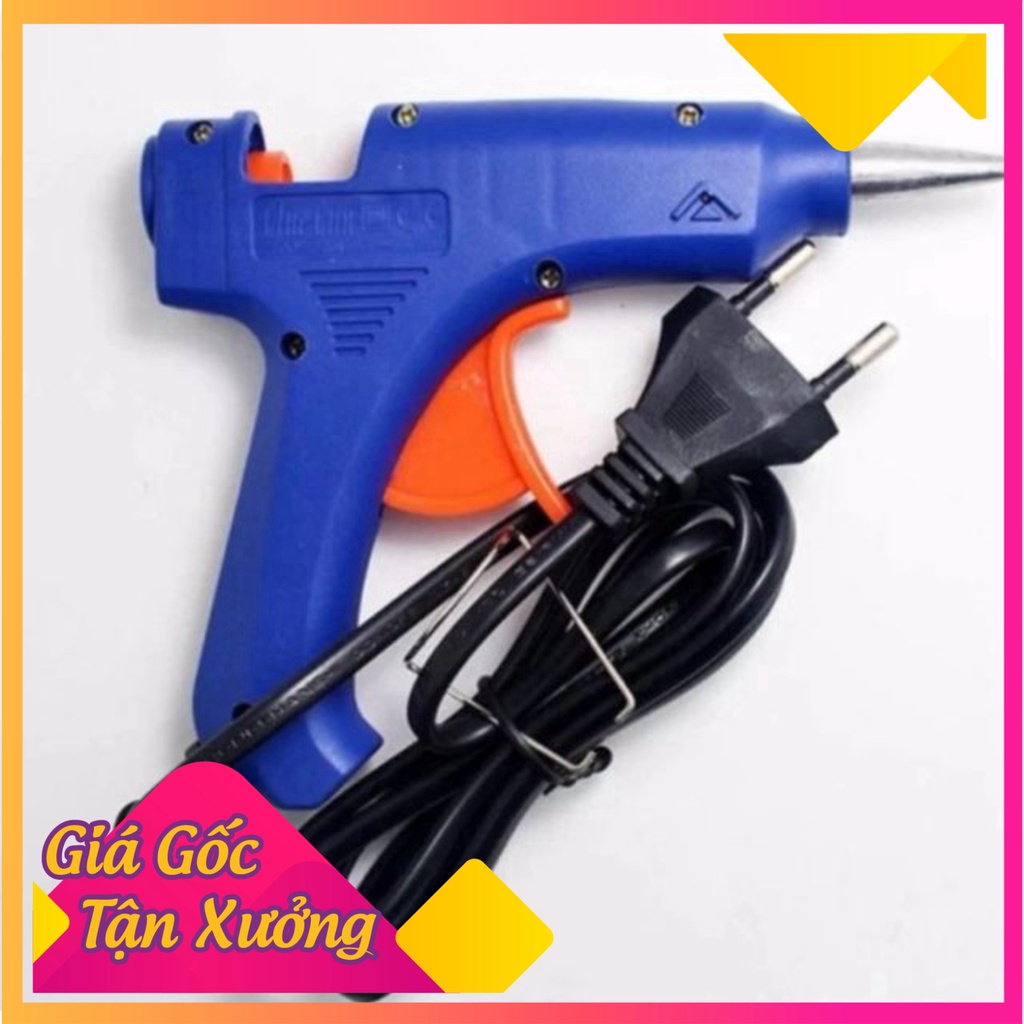 Combo súng bắn keo nhỏ 20w tặng 10 ken nến nhỏ silicon dài 25cm