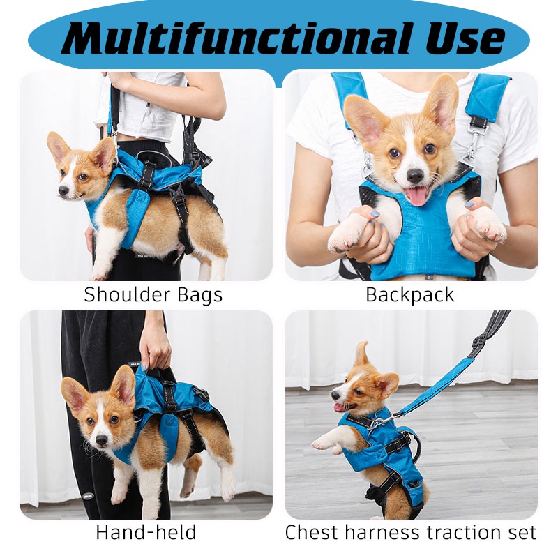 HamshMoc Ba Lô Địu Thú Cưng Phía Trước Đa Năng Thoáng Khí Tùy Chỉnh Tiện Dụng Cho Du Lịch / Leo Núi / Cắm Trại