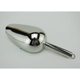 Xẻng xúc đá - muỗng xúc đá, xúc gạo, xúc đồ khô... bằng inox nhiều size