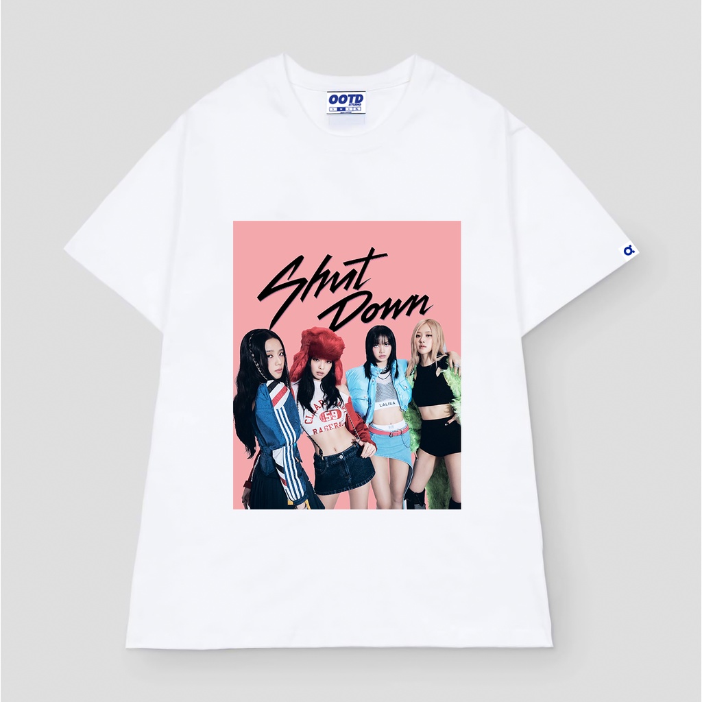 Áo thun BLACKPINK Born Pink tour - tay lỡ dáng rộng dành cho nam và nữ