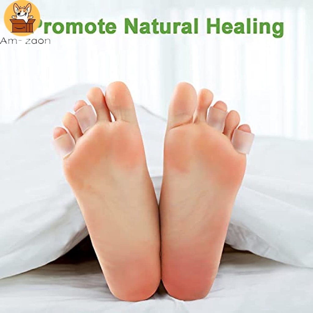 1 Cặp Vỏ Bọc Bảo Vệ Ngón Chân Bằng Silicon Gel Thoáng Khí