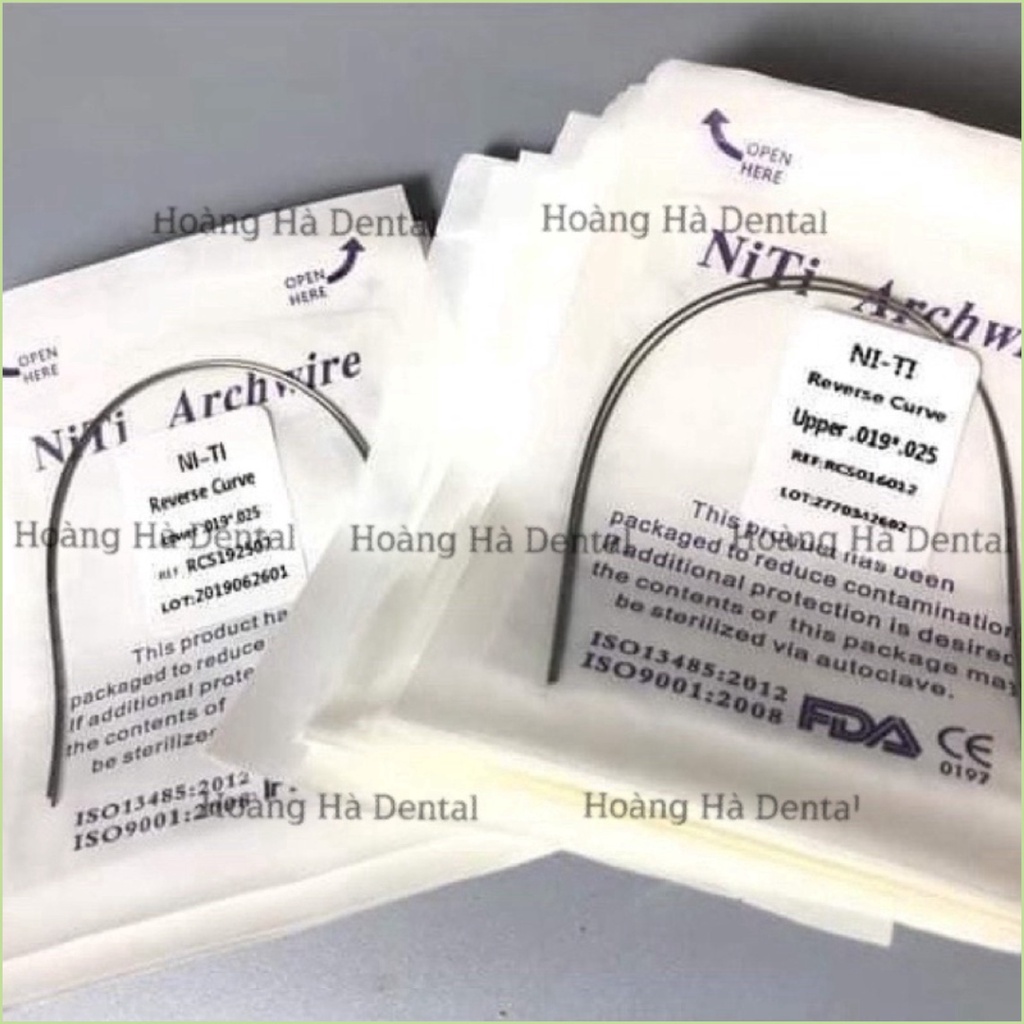 Dây cung đánh lún Dây cung reverse Dây cung ngược niềng răng - NHA KHOA HÀ NỘI