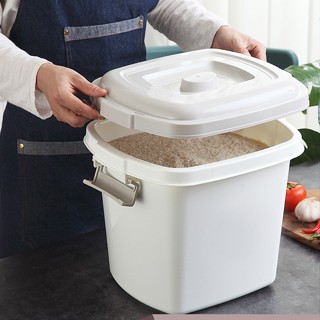 Thùng Đựng Gạo 10 Kg Có Nắp Đậy Tiện Lợi Nhựa Việt Nhật Cao Cấp, An Toàn