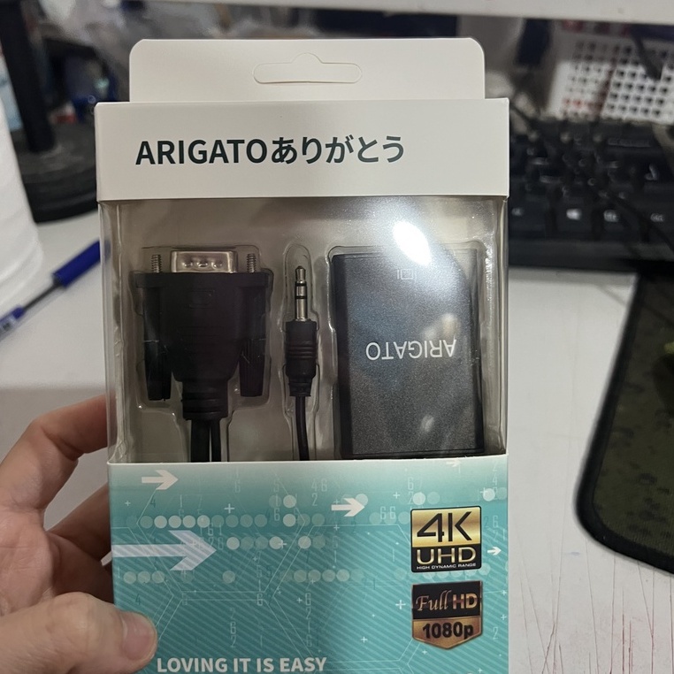 Cáp chuyển vga sang HDMI