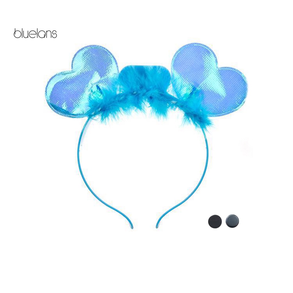 1 Bộ Băng Đô Và Cài Tóc Chống Trượt Trọng Lượng Nhẹ Trang Trí Năm Mới