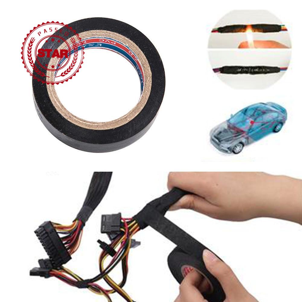 Cuộn Băng Keo PVC Cách Điện Chống Nước Màu Đen 6M T8S1