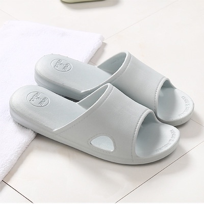 Dép Cao Su Đi Trong Nhà Tắm Có Đệm Khí Co Giãn Phong Cách Nhật Bản Đơn Giản Mùa Hè Cho Cặp Đôi