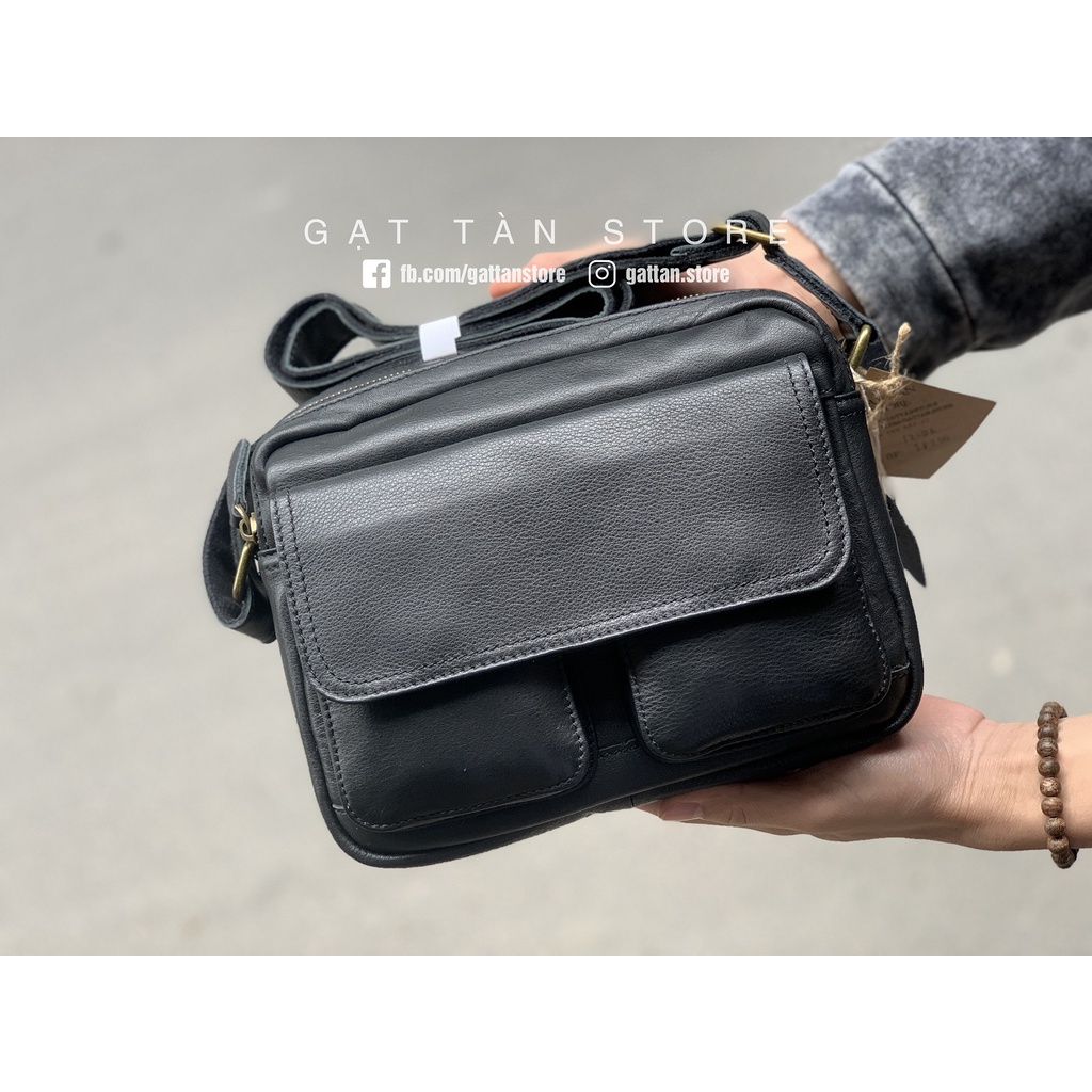 Túi đeo chéo đựng IPAD / Cao Cấp Hàng Đẹp Gạt Tàn Store / Cam Kết Da Bò Thật 100% - IP254
