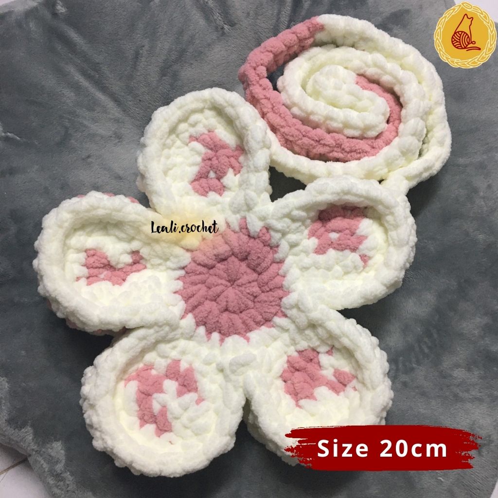 Túi len hoa Handmade cho bé, Bloom Flower Bag, Daisy len hình bông cúc