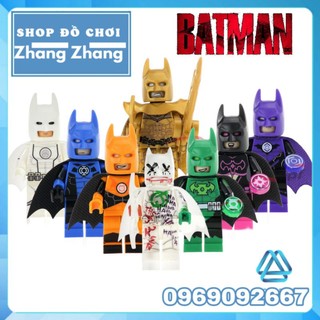 Đồ chơi Xếp hình người dơi Batman Collection các phiên bản Green Lantern Minifigures POGO PG8076