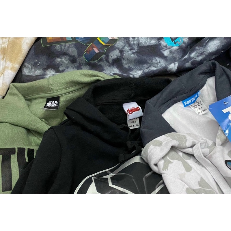 Áo nỉ hoodie Marvel dư xịn size đại 18-50kg