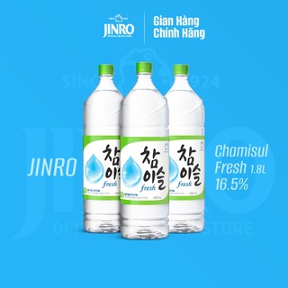 [CHÍNH HÃNG] Soju Hàn Quốc JINRO CHAMISUL FRESH 1.8L. - 1 CHAI