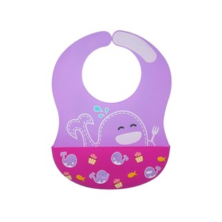 Yếm Silicon Ăn Dặm Cổ Dán Cho Bé Marcus & Marcus, Từ 6 Tháng - Willo