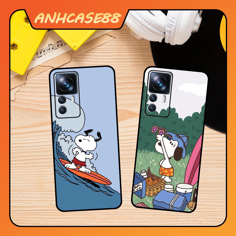 Ốp Lưng Điện Thoại Xiaomi 12T - 12T PRO In Hình  Gấu Cute- Trend- CASE88.(5)