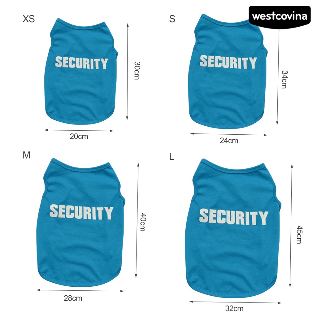 [COD]♘Áo Thun In Chữ Dễ Thương Cho Thú Cưng