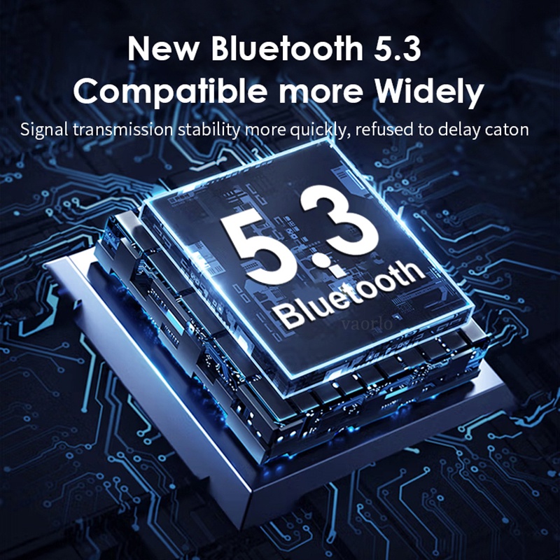 Thiết Bị Truyền Nhận Tín Hiệu Âm Thanh bluetooth 5.3 3.5mm aux 2 rca 2 Trong 1 Chuyên Dụng Cho Xe Hơi / tv / pc