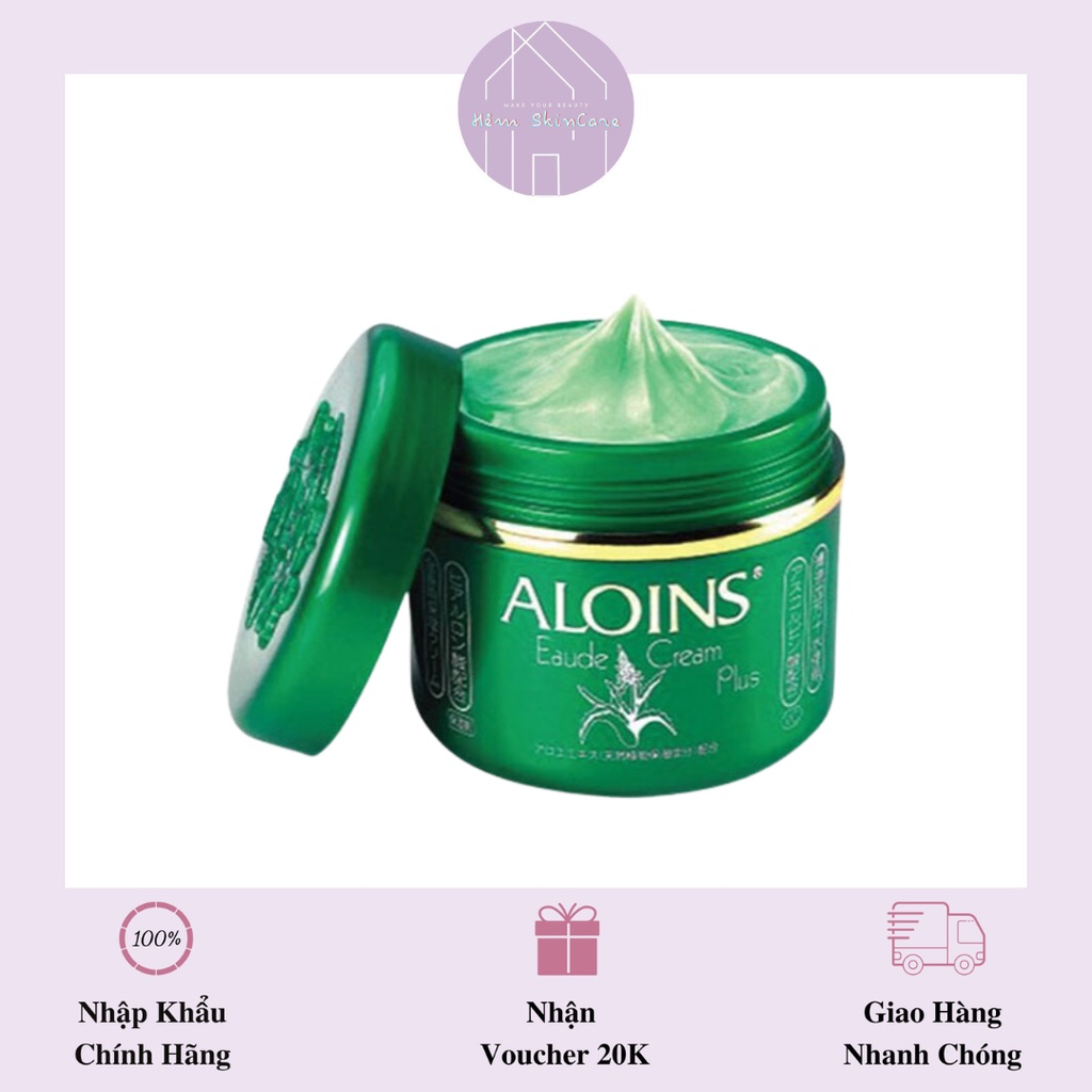 Aloins Eaude Cream S - Kem Dưỡng Cấp Ẩm Cho Mặt Và Toàn Thân Lô Hội - 180g
