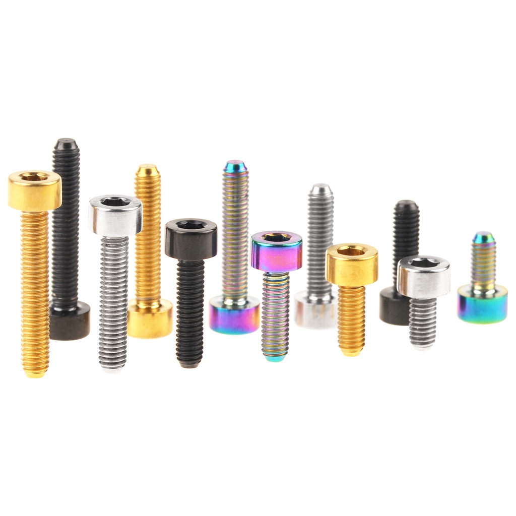 Bu lông WANYIFA đầu lục giác bằng titan M3x6 8 10 12 15 18mm cho mô hình điều khiển từ xa tự lắp ráp