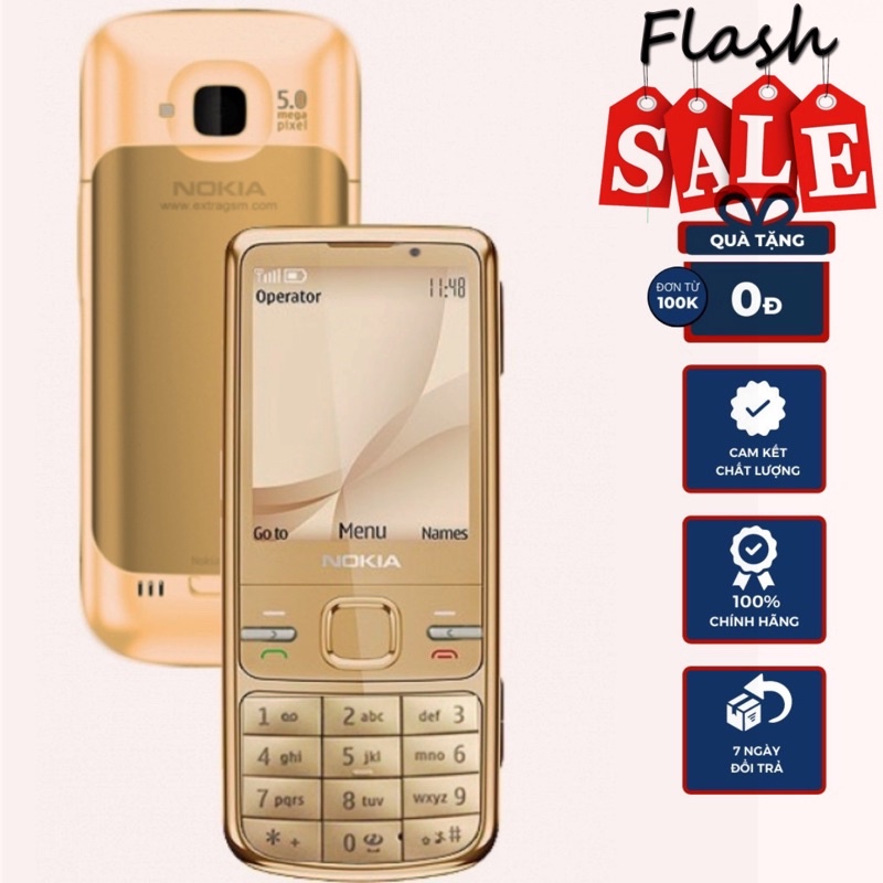 Điện Thoại Nokia C5-00 Gold