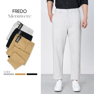 Quần Kaki Nam Ống Suông Cao Cấp Dáng Suông Vải Đẹp Công Sở FREDO Menswear