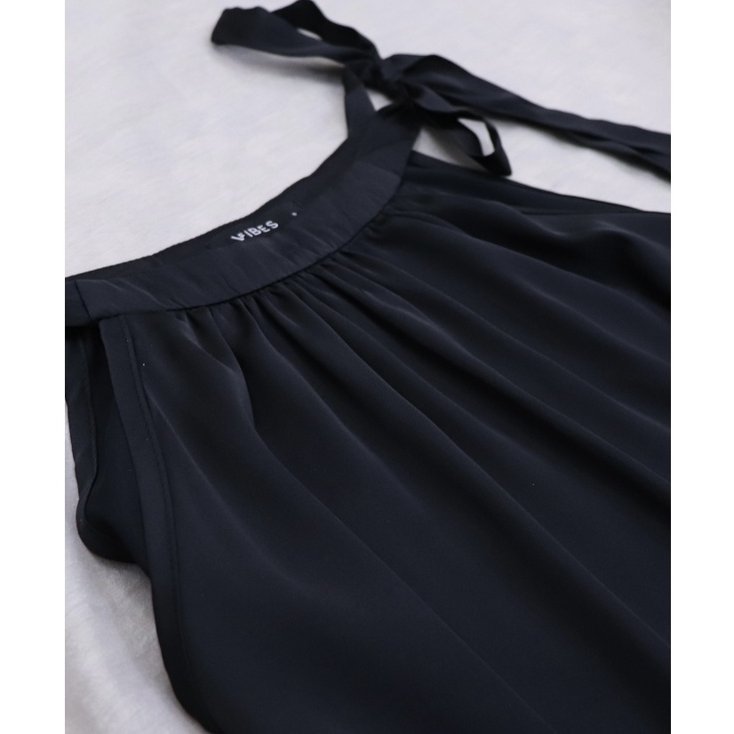 VIBES Váy ngủ lụa cao cấp Ink Tara Dress