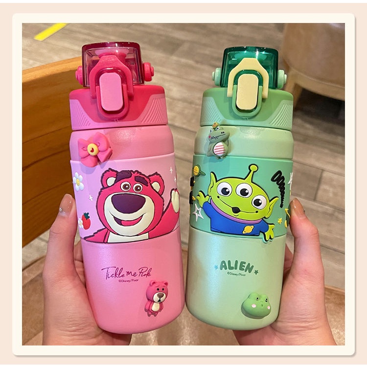 Bình Nước Giữ Nhiệt Họa Tiết Hoạt Hình Disney Xinh Xắn Dành Cho Bé Lớp 316