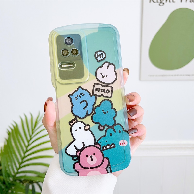 Ốp Điện Thoại Hình Oval Dễ Thương Cho Samsung Galaxy A73 A72 A53 A52 A33 M33 5G A23 A13 4G