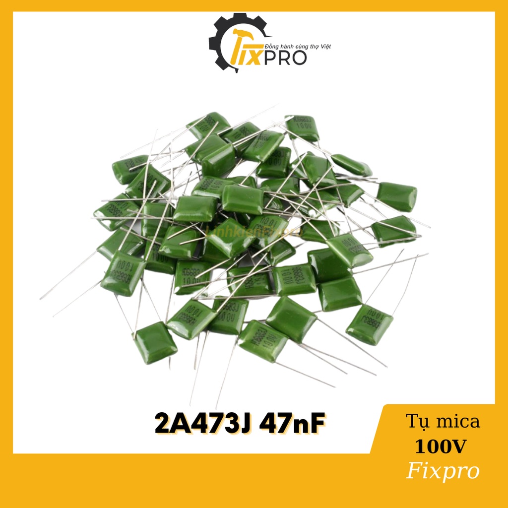 Tụ mica 2A473J 47nF 100V (10c)
