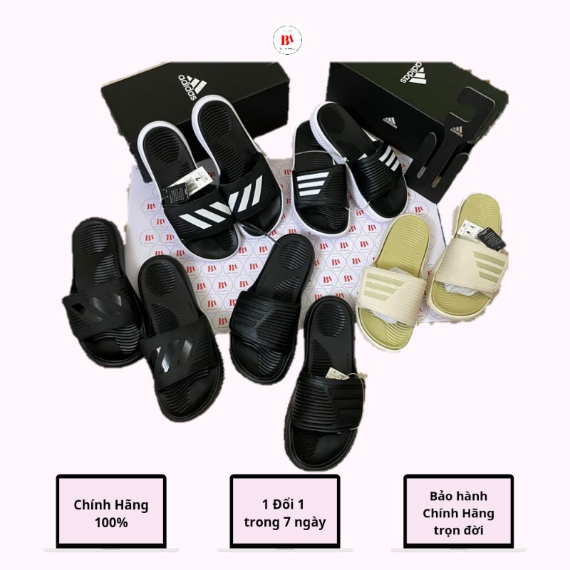 Chính Hãng Dép quai dán Adidas Alphabounce v1 v2