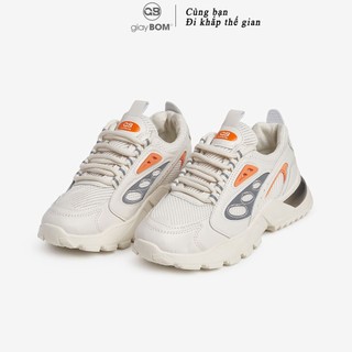 [Mã WABRMH99 giảm 12% đơn 99K]Giày Thể Thao Nữ giayBOM Đế Cao 4 cm B1126