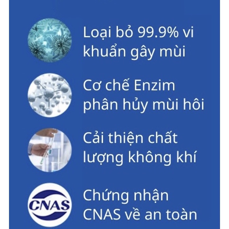 Chai xịt khử mùi và khử trùng ô tô Korper Besonders làm sạch không khí vệ sinh điều hòa máy lạnh xe hơi