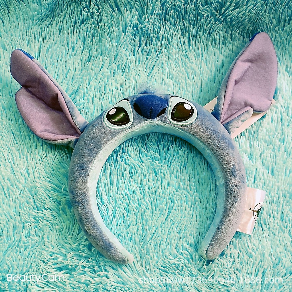 Disney Băng Đô Cài Tóc Hình Nhân Vật Stitch Hoạt Hình Lilo & Stitch Đáng Yêu