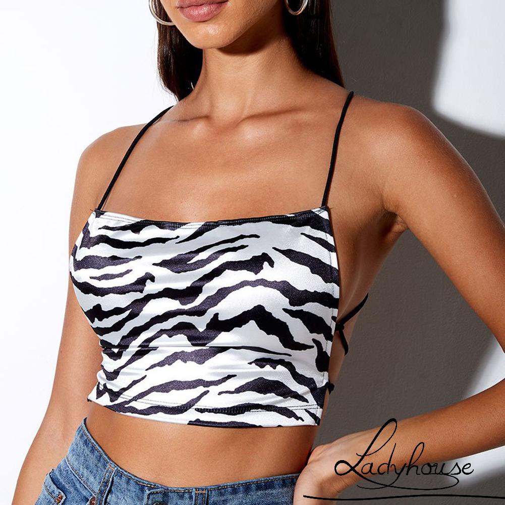 Áo Hai Dây Hở Lưng Thời Trang Dự Tiệc Cho Nữ