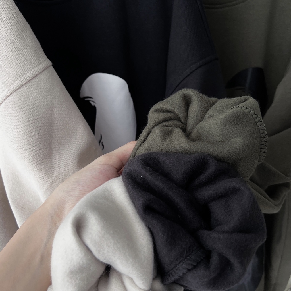 [sẵn]Áo sweater tay dài form rộng in hình chú thỏ dễ thương (ảnh thật tại shop) TanaziCloset