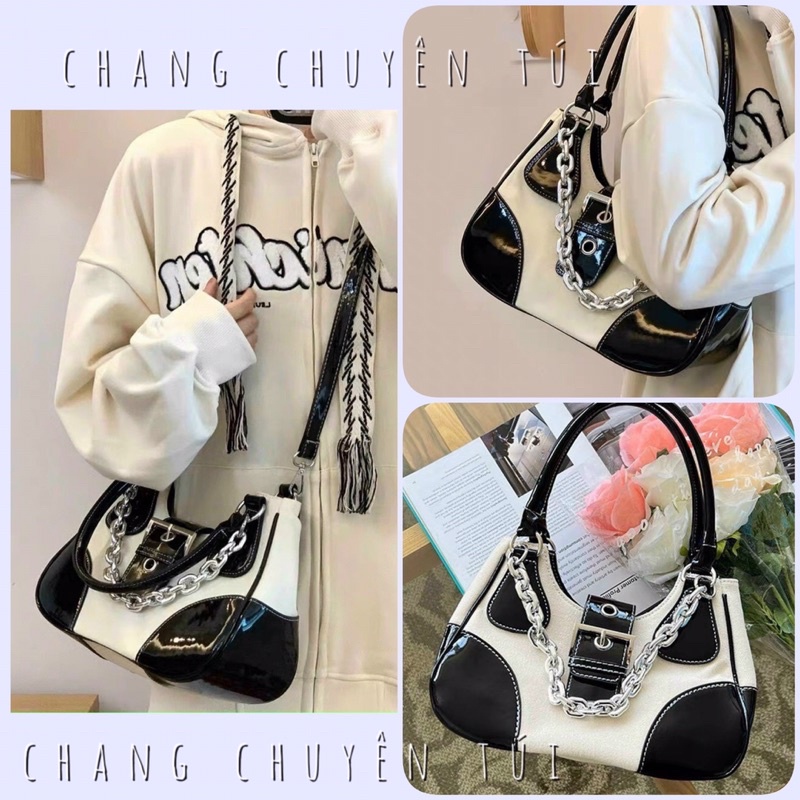 TÚI xách nữ thời trang thiết kế đẹp mắt hot trend đeo vai và đeo chéo (HÀNG CHUẨN)